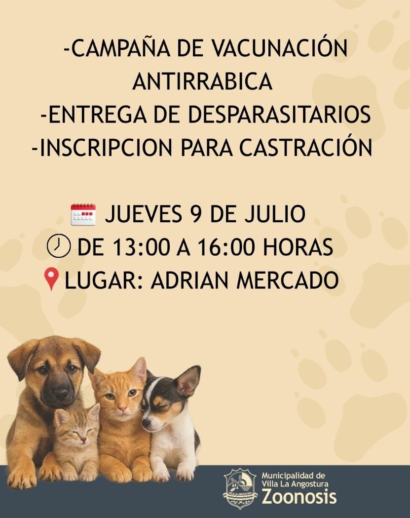 vacunación antirrábica